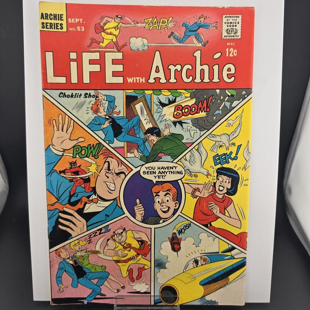 Vintage Comic Book ARCHIE Life with Archie No. 53 Sept. 1966